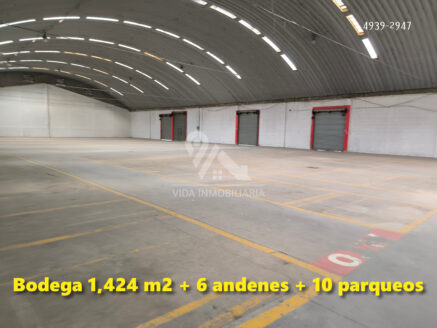 Bodega en Quetzaltenango 1,764 m2, carretera principal